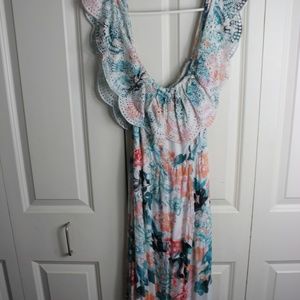 lovers + friends maxi dress size xs